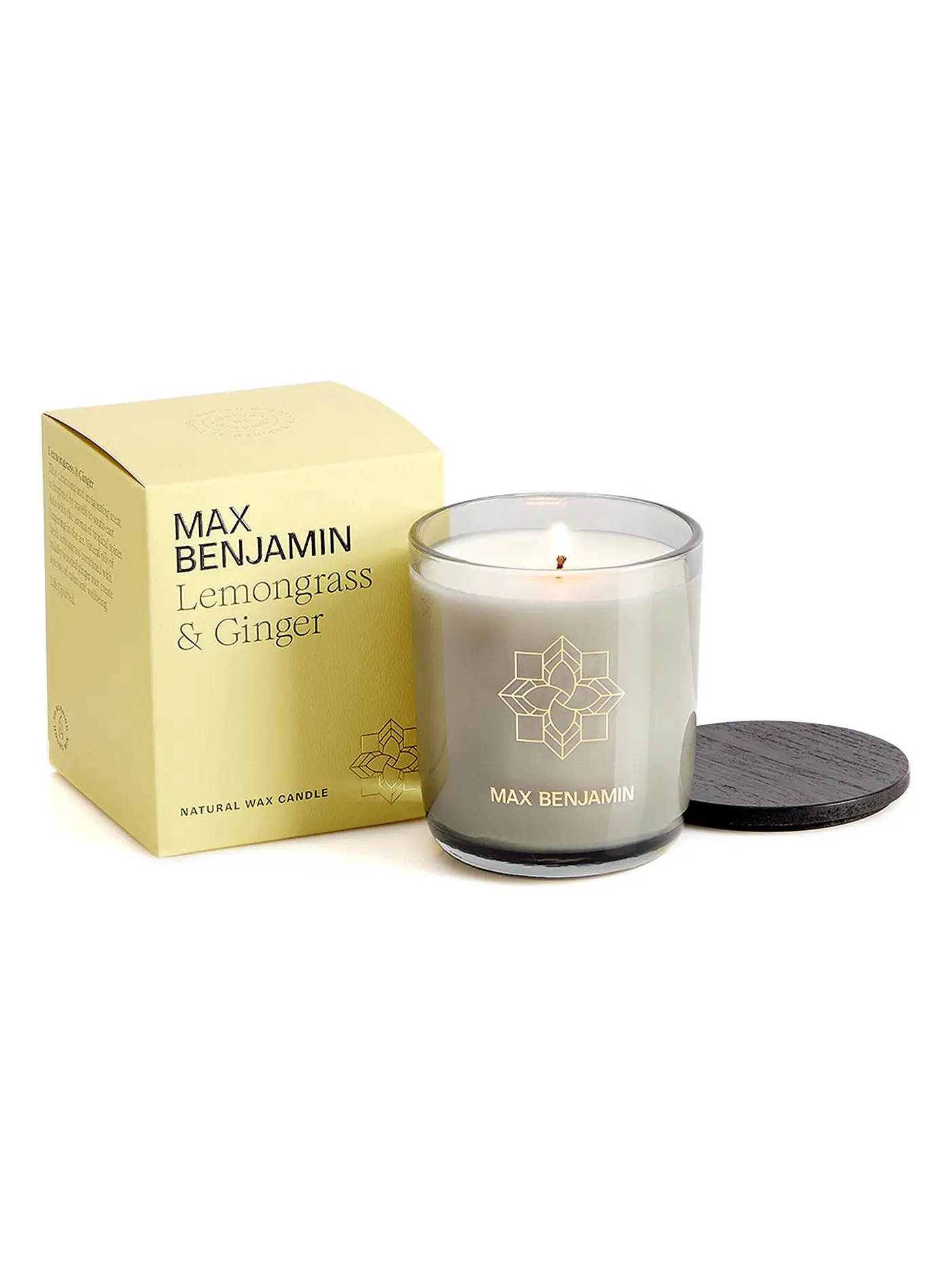MAX BENJAMIN | Duftkerze CLASSIC COLLECTION 210g Lemongrass & Ginger | 